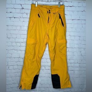 Women's‎ SLALOM Ski Snowboard Pants Yellow Size S